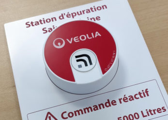 Le bouton connecté : solution IoT implantée chez Veolia