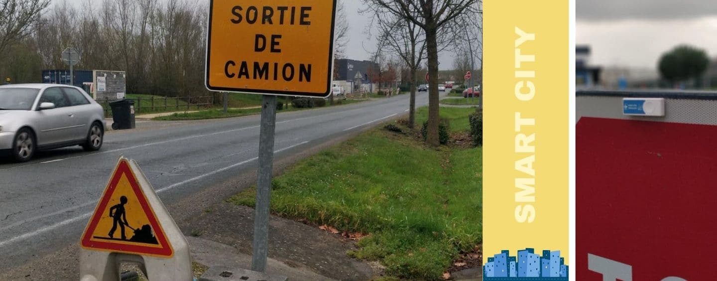 Un capteur de mouvement sur les panneaux de signalisation pour prévenir d’un accident