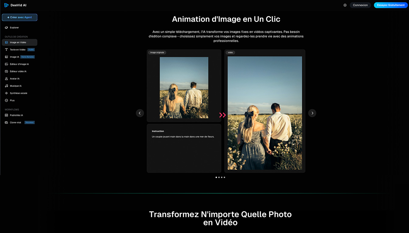 découvrez comment utiliser leiapix pour convertir gratuitement vos images en vidéos 3d grâce à cet outil d'intelligence artificielle facile et rapide.