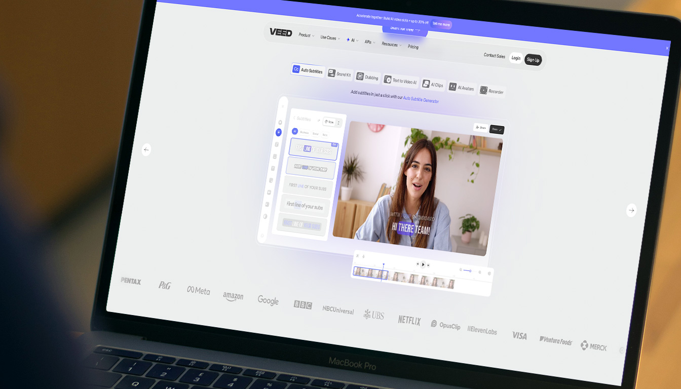 découvrez notre avis complet sur veed, l'éditeur vidéo en ligne gratuit, et explorez ses fonctionnalités innovantes basées sur l'intelligence artificielle pour créer et monter vos vidéos facilement.