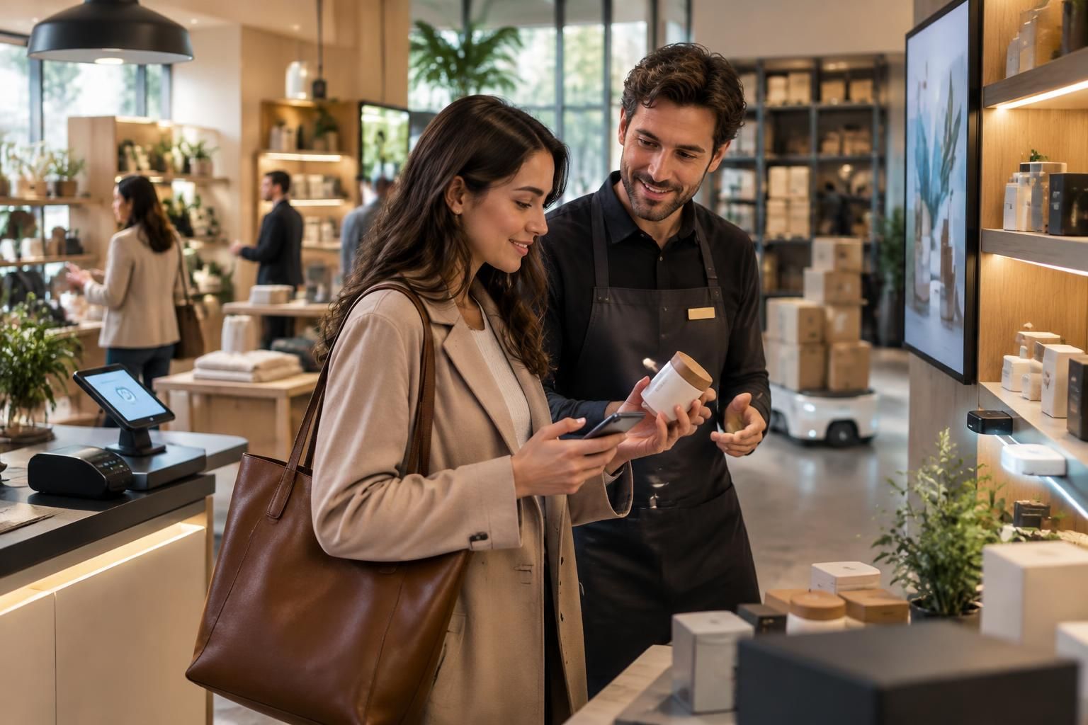 découvrez le smart commerce, ses technologies clés et ses enjeux pour les entreprises : améliorer l’expérience client et réinventer le commerce moderne.